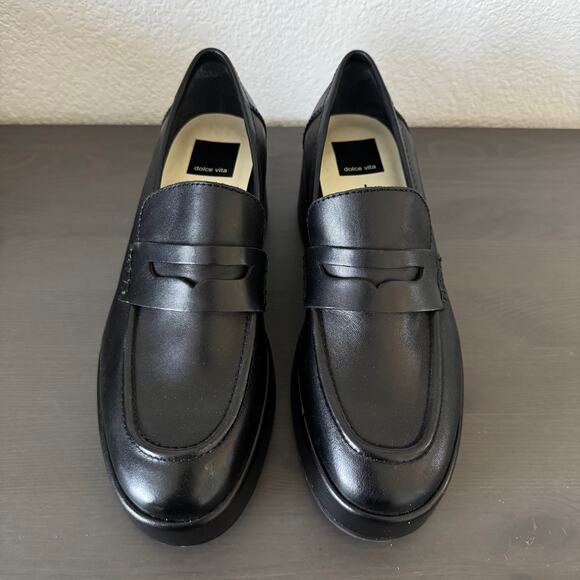 Dolce Vita | NWOB Leather Platform Loafers size 7.5 - Picture 7 of 10
